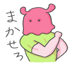 Opisthoteuthis californiana Wrestler Boy sticker #6703255