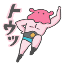 Opisthoteuthis californiana Wrestler Boy sticker #6703270