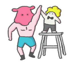 Opisthoteuthis californiana Wrestler Boy sticker #6703272