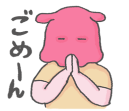 Opisthoteuthis californiana Wrestler Boy sticker #6703278