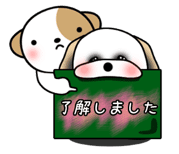 shih-tzu Yama-chan 3 sticker #6703365