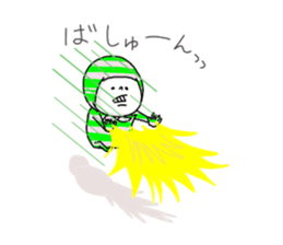 His name is Green NINJA. 2 sticker #6703531