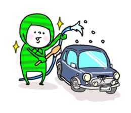 His name is Green NINJA. 2 sticker #6703538