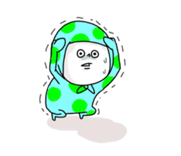 His name is Green NINJA. 2 sticker #6703544