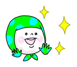 His name is Green NINJA. 2 sticker #6703548