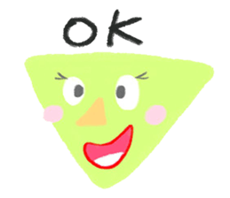 Yuyu's triangle sticker #6703605