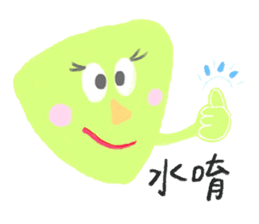 Yuyu's triangle sticker #6703614