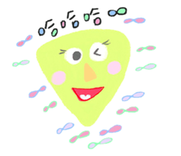 Yuyu's triangle sticker #6703630