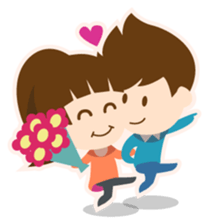 Otto and Onna Happy Together sticker #6703641