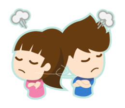 Otto and Onna Happy Together sticker #6703644