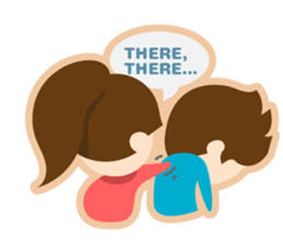 Otto and Onna Happy Together sticker #6703647