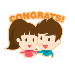 Otto and Onna Happy Together sticker #6703648