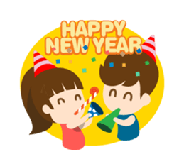 Otto and Onna Happy Together sticker #6703665