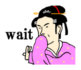 old japan ver.english sticker #6704127