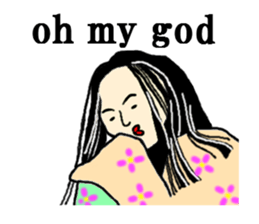 old japan ver.english sticker #6704133