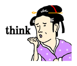 old japan ver.english sticker #6704143