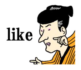 old japan ver.english sticker #6704145