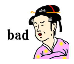 old japan ver.english sticker #6704150