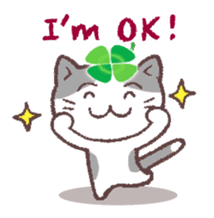 Cats & Clover (English) sticker #6704441