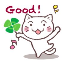 Cats & Clover (English) sticker #6704443