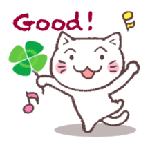 Cats & Clover (English) sticker #6704443