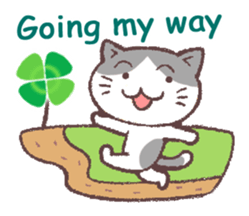 Cats & Clover (English) sticker #6704450