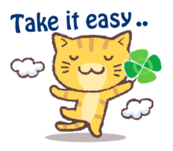Cats & Clover (English) sticker #6704451