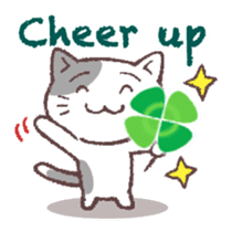 Cats & Clover (English) sticker #6704456