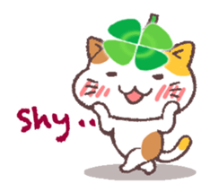 Cats & Clover (English) sticker #6704467