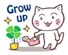 Cats & Clover (English) sticker #6704470