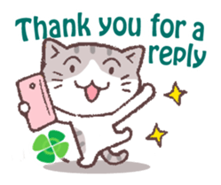 Cats & Clover (English) sticker #6704471