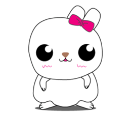 Cutie mini rabbit sticker #6704560