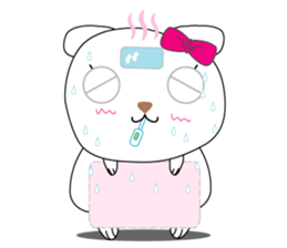 Cutie mini rabbit sticker #6704568