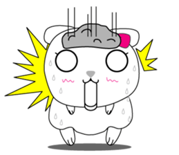 Cutie mini rabbit sticker #6704574