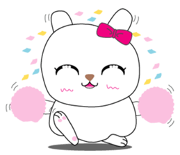 Cutie mini rabbit sticker #6704579