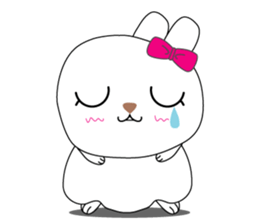 Cutie mini rabbit sticker #6704581