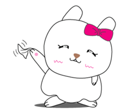 Cutie mini rabbit sticker #6704584