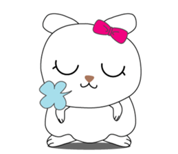Cutie mini rabbit sticker #6704589