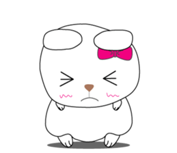 Cutie mini rabbit sticker #6704594