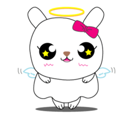Cutie mini rabbit sticker #6704596