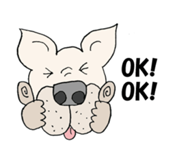 LOVE French  bulldog sticker #6704694
