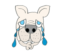 LOVE French  bulldog sticker #6704706