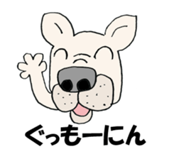 LOVE French  bulldog sticker #6704707