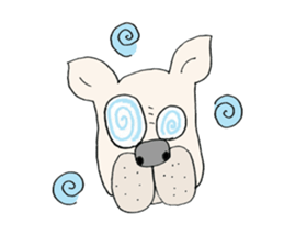 LOVE French  bulldog sticker #6704718