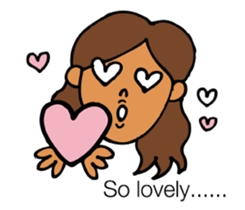 Beach girl & Friend of the sea sticker #6704724