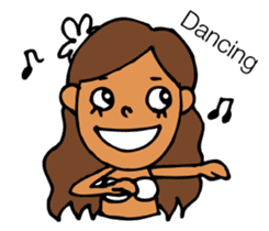 Beach girl & Friend of the sea sticker #6704725