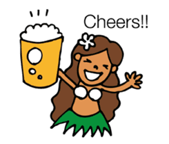 Beach girl & Friend of the sea sticker #6704731