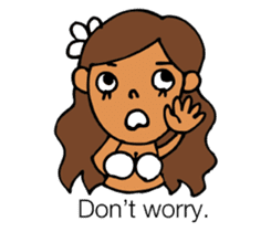 Beach girl & Friend of the sea sticker #6704737