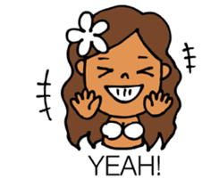 Beach girl & Friend of the sea sticker #6704744