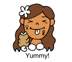 Beach girl & Friend of the sea sticker #6704751